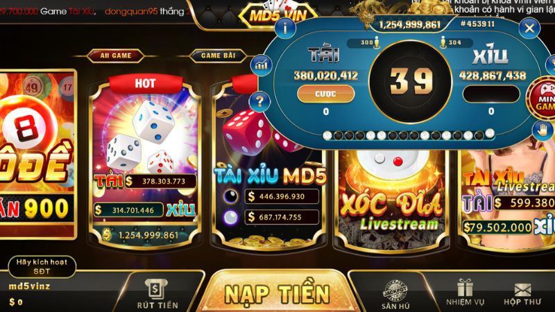 Nạp và rút tiền đa kênh VIP 68Win - 68Win